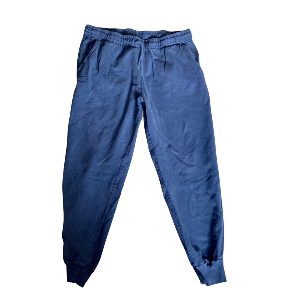 Re-Imagined J.Crew Blue French Terry Drawstring Joggers Size Large